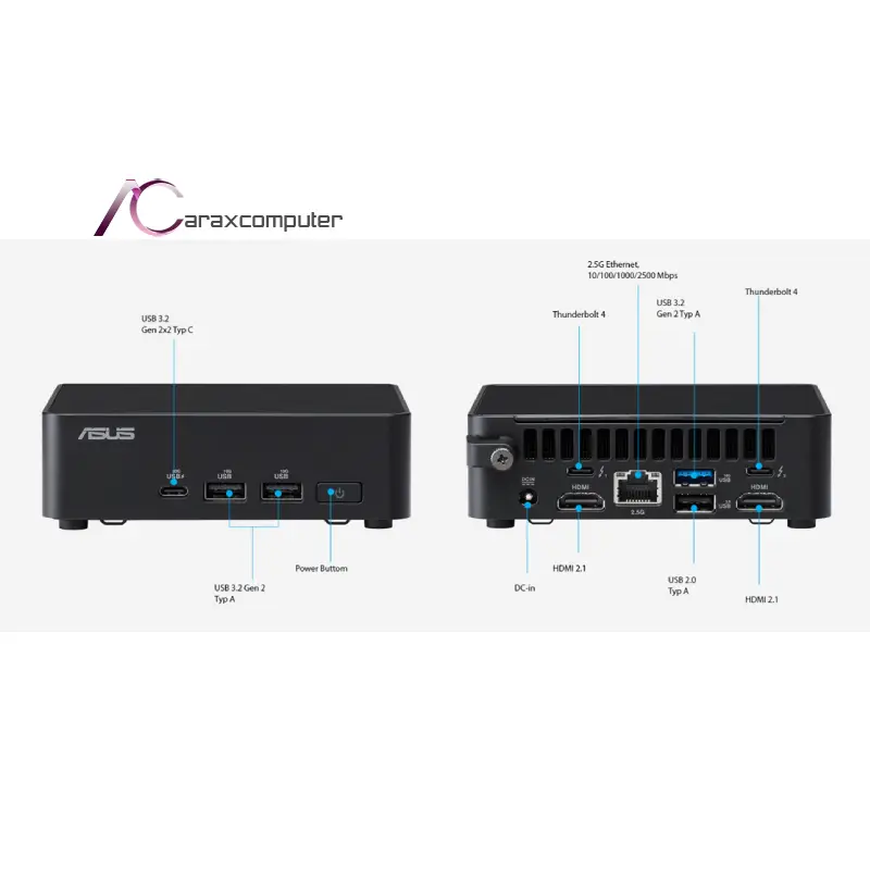 کامپیوتر کوچک ایسوس NUC 13 Pro – i5 نسل 13