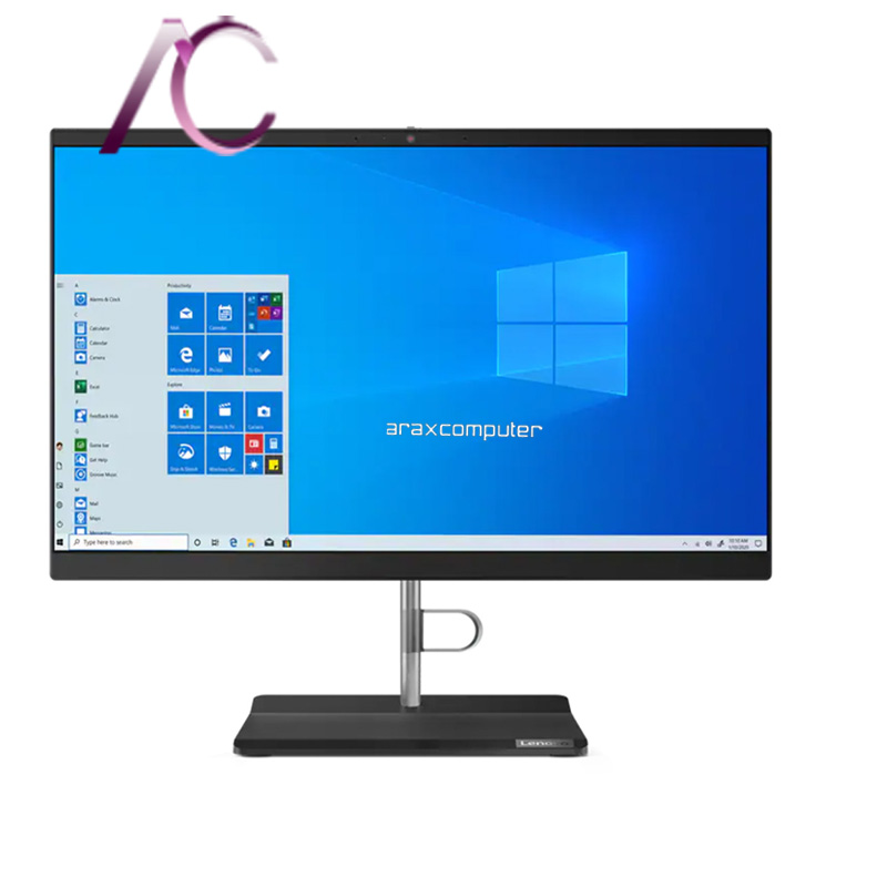 کامپیوتر یکپارچه لنوو ALL IN ONE LENOVO V50A 24 i3-10100T/8GB/256GB/INTEL